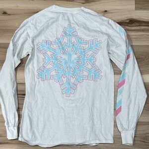 Jeffree Star Holiday Snowflake Long Sleeve Shirt Women’s Small